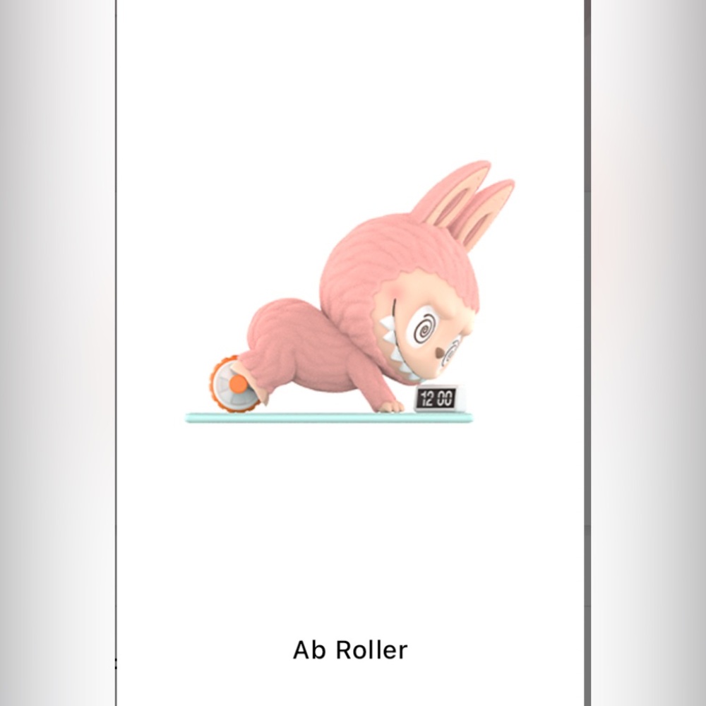POPMART The MONSTERS Lazy Yoga Series Ab Roller